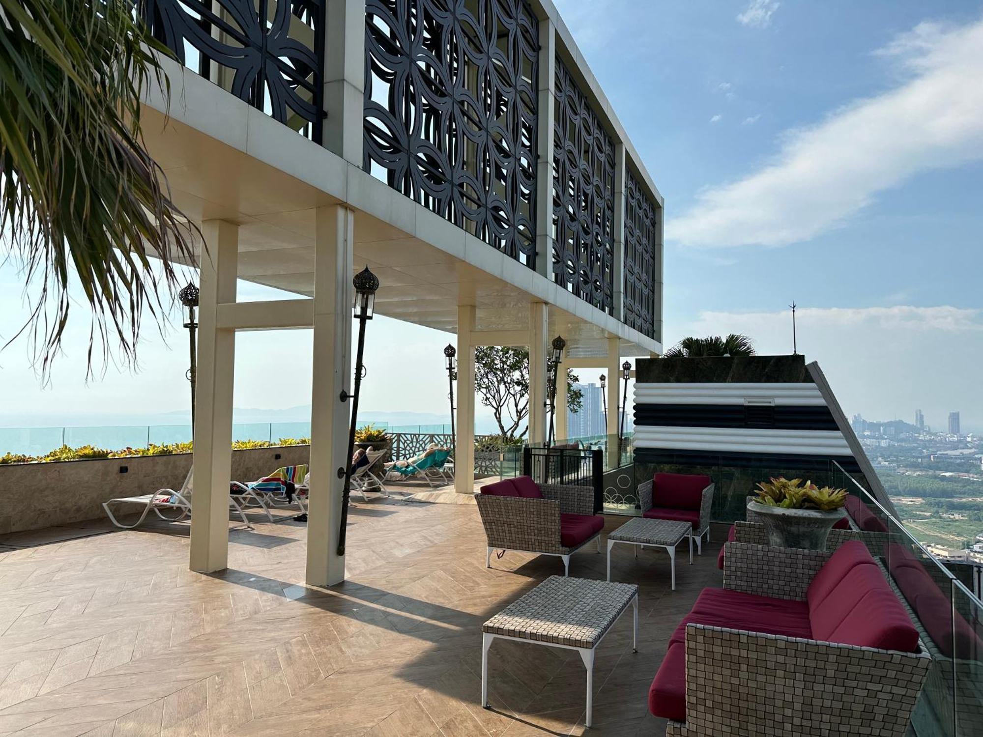 芭提雅高层海景奢华公寓the Riviera Jomtien生香家直达海滩2704 Buitenkant foto